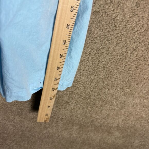 Victoria's Secret Kimono Robe Womens Medium Light Blue Belted Lightweight Cotton - Picture 7 of 11